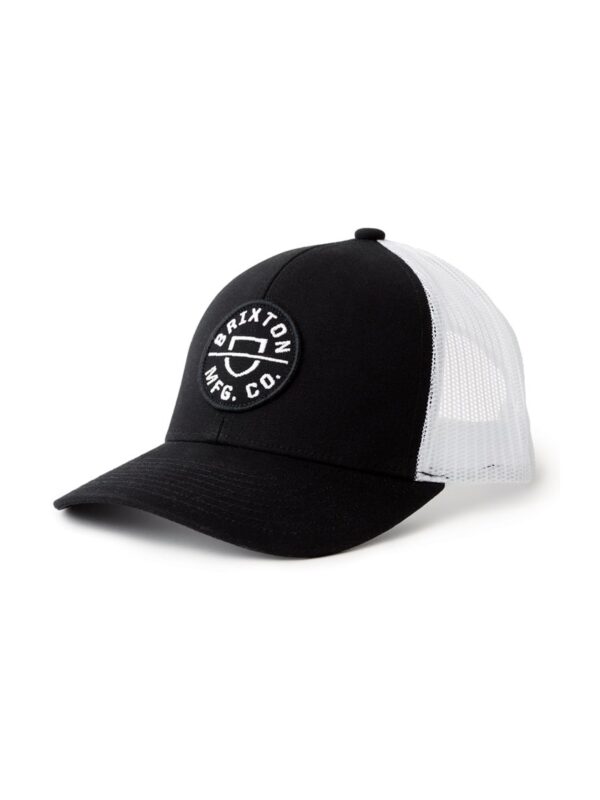 Brixton Sapkák 'CREST'  fekete / fehér-hu