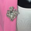 Brooch XZ459-247 silver