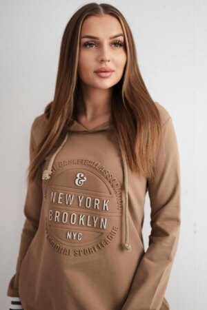 Brooklyn Camel Dress