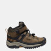 Brown Boy Leather Winter Boots Keen