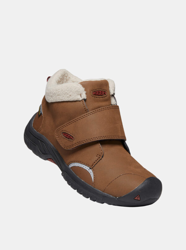 Brown Children's Leather Winter Shoes Keen