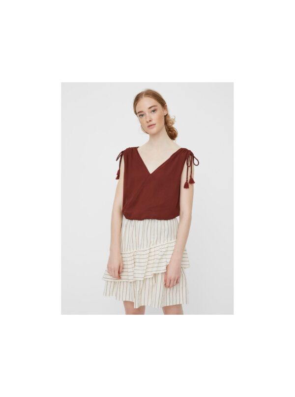 Brown Free Top VERO MODA Penelope