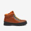 Brown Kids Leather Ankle Boots Camper - Guys
