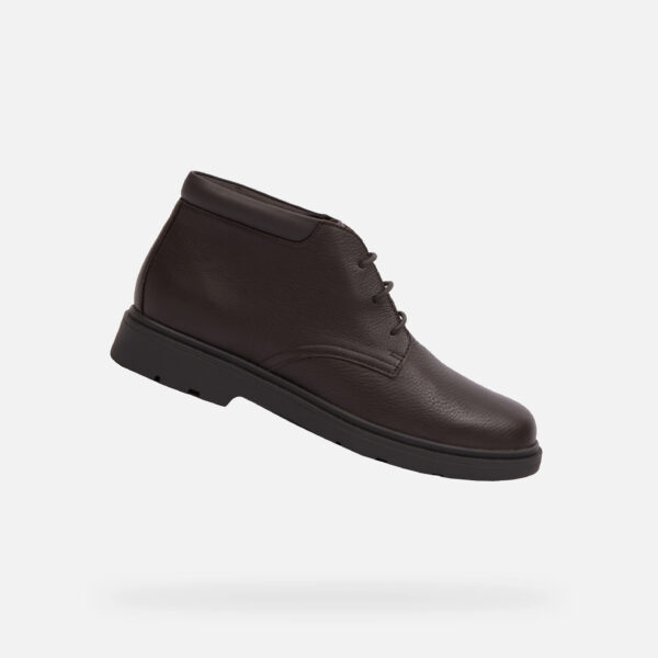 Brown Men's Casual Shoes Geox Spherica EC1 - Men