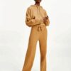 Brown Women's Loose Sweatpants Tommy Hilfiger Flex Wide Leg Pant - Women