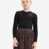 Brown-black girls' dress Desigual Paula - Girls