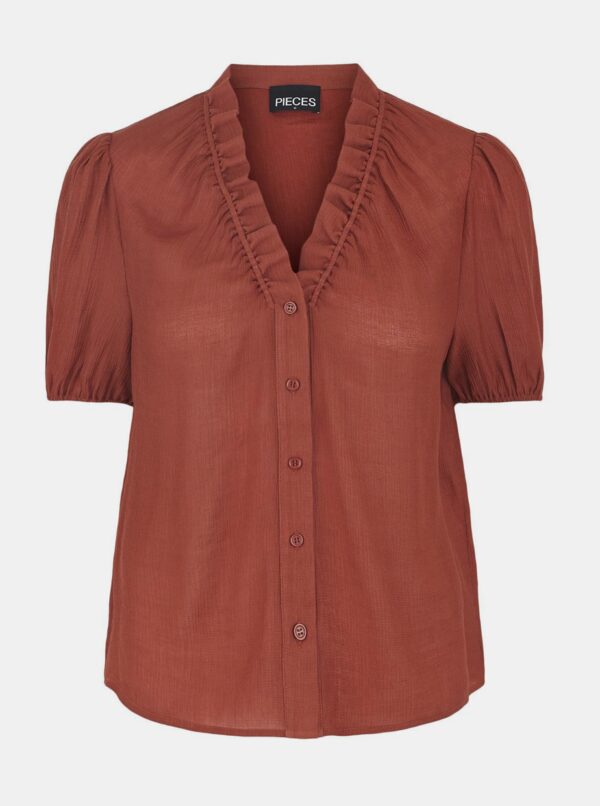 Brown blouse Pieces Lynwen - Women