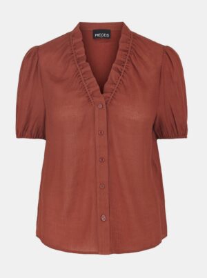 Brown blouse Pieces Lynwen - Women