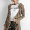Brown cardigan Yups cmu0503. R41