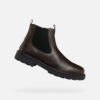 Brown men's ankle boots Geox Lagorai + Grip A - Men's