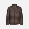 Brown men's down jacket Geox Dereck - Men's