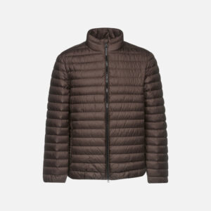Brown men's down jacket Geox Dereck - Men's