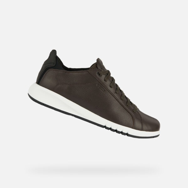 Brown men's sneakers Geox Aerantis - Men's