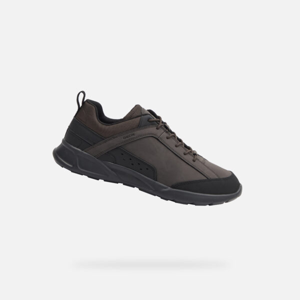 Brown men's sneakers Geox Sanzio - Men's