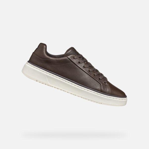 Brown men's sneakers Geox Zackerty - Men's