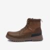 Brown men's winter ankle boots Celio