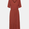Brown mididishes with pleated skirt VERO MODA Malou