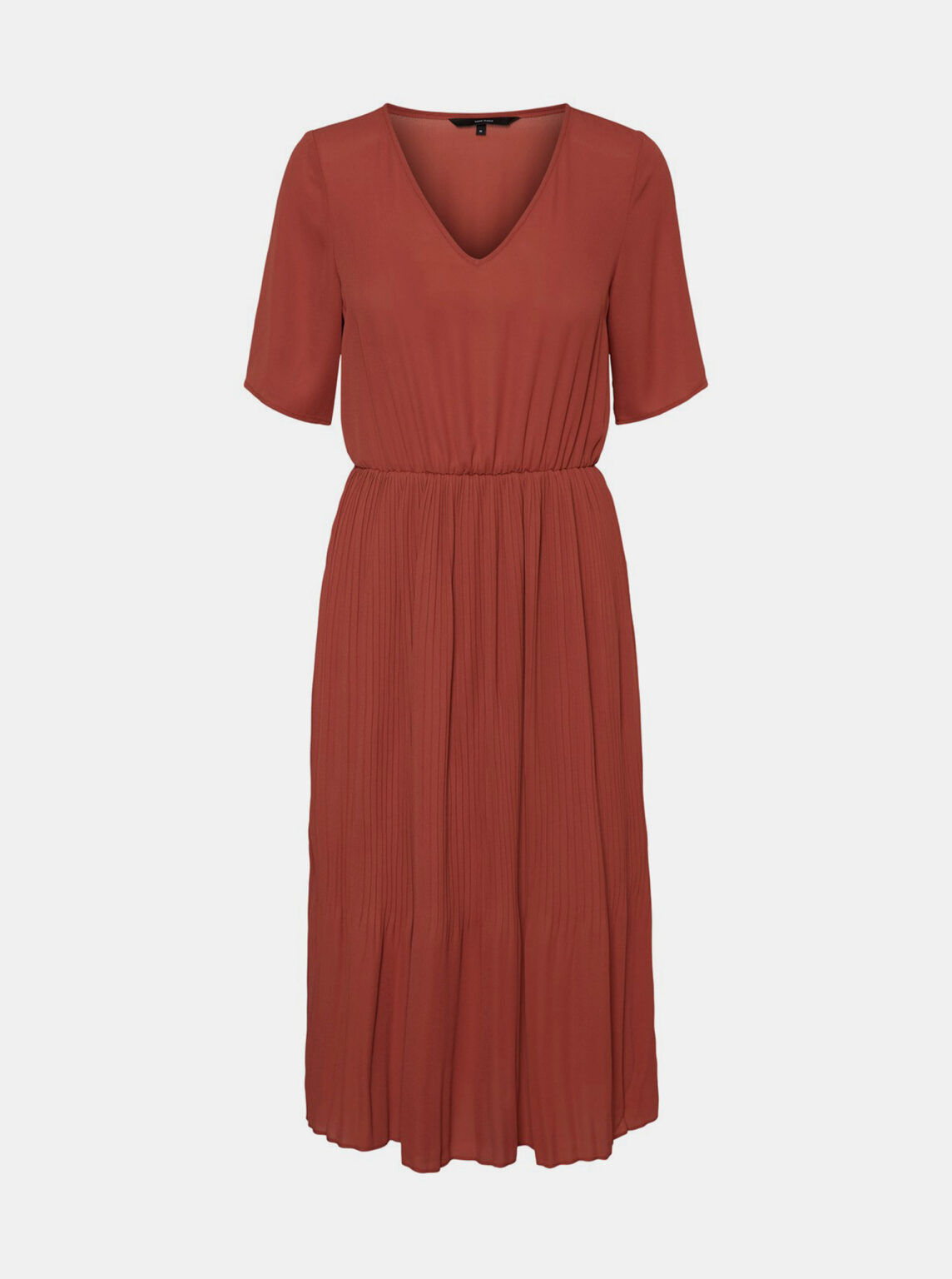 Brown mididishes with pleated skirt VERO MODA Malou
