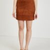 Brown skirt in suede finish ORSAY - Ladies