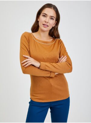 Brown women's T-shirt ORSAY - Women
