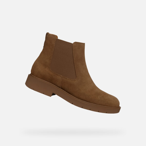 Brown women's ankle boots Geox Spherica EC1 - Women's