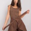 Brown women's casual set
