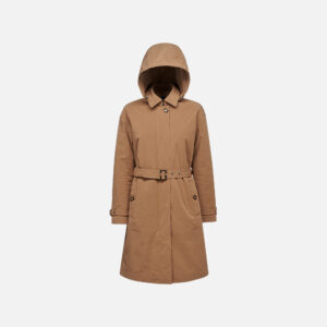 Brown women's coat Geox Anyweco - Women's