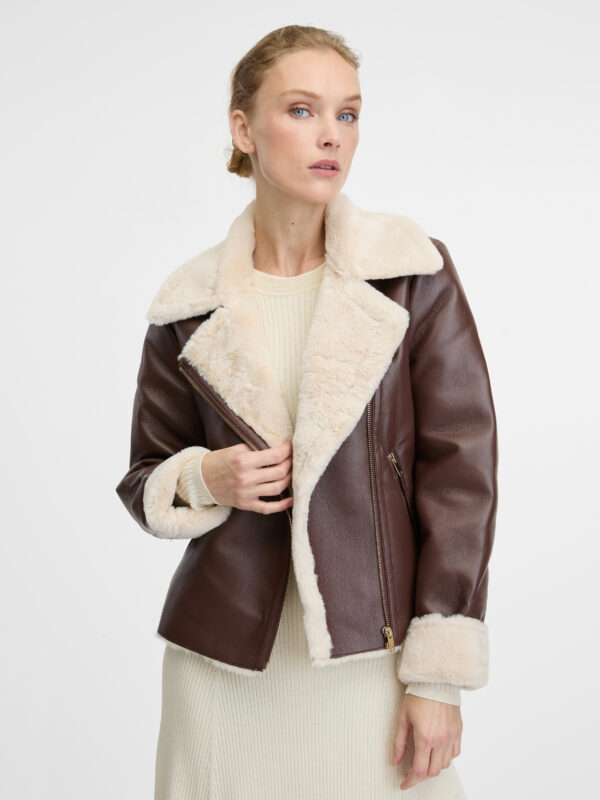 Brown women's jacket ORSAY - Women's