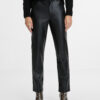 Brown women's leather trousers ORSAY - Women's