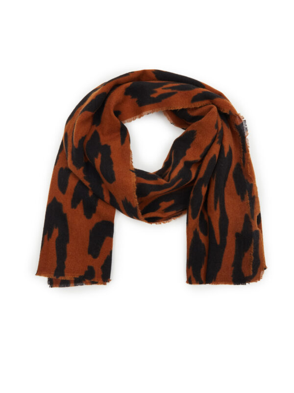 Brown women's patterned scarf ORSAY - Women's
