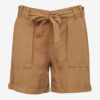 Brown women's shorts CAMAIEU