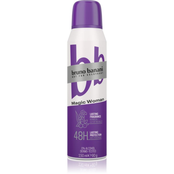 Bruno Banani Magic Woman izzadásgátló 48h hölgyeknek 150 ml-Ár
