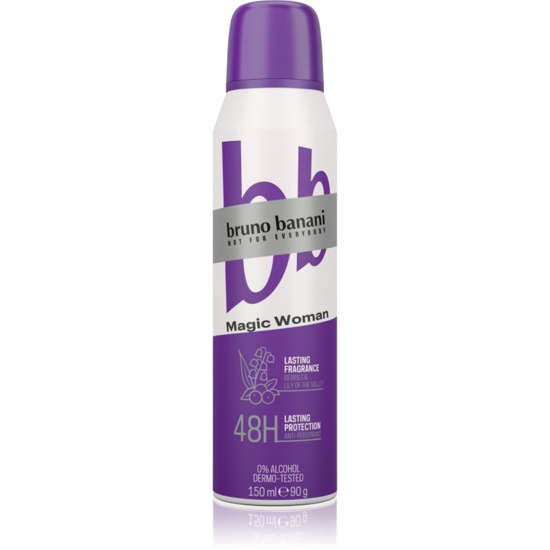 Bruno Banani Magic Woman izzadásgátló 48h hölgyeknek 150 ml-Ár