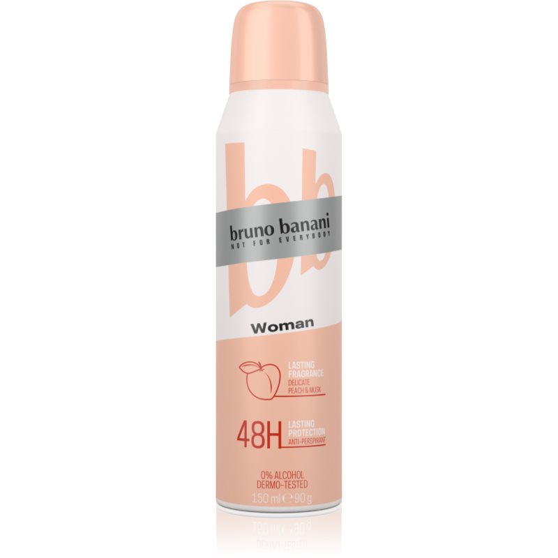 Bruno Banani Woman Peach & Musk izzadásgátló 48h hölgyeknek 150 ml-Ár