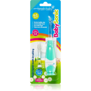 Brush Baby BabySonic elektromos fogkefe gyermekeknek 0 – 36 hónapos Teal 1 db-Ár