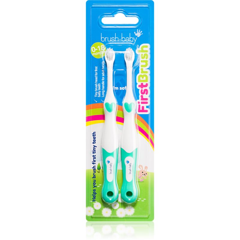 Brush Baby FirstBrush fogkefék gyermekeknek 2 db-Ár