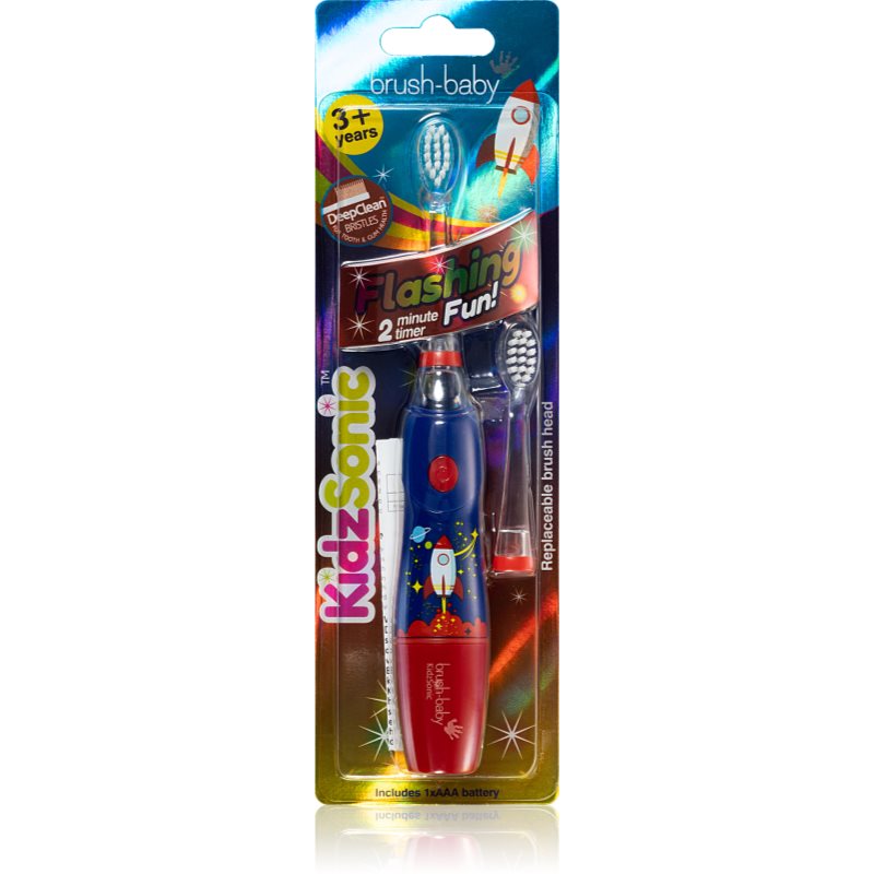 Brush Baby KidzSonic elektromos fogkefe gyermekeknek 3 éves kortól 1 db-Ár