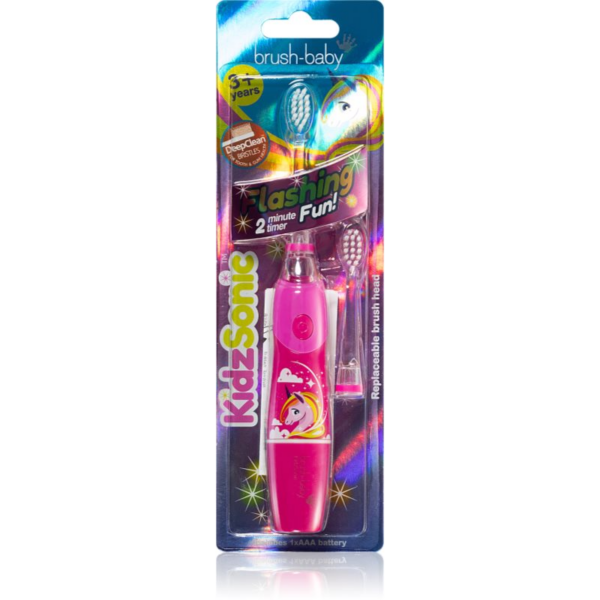 Brush Baby KidzSonic elemes gyermek fogkefe 3 éves kortól 1 db-Ár
