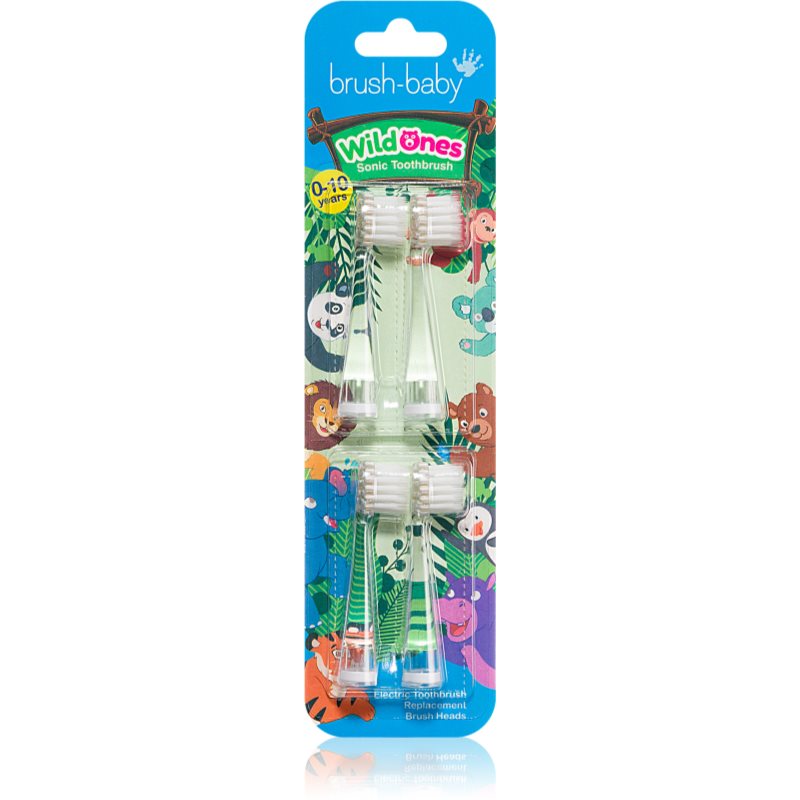 Brush Baby WildOnes Brush Heads tartalék kefék 4 db-Ár