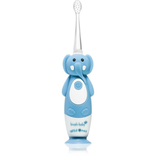 Brush Baby WildOnes WildOne elektromos fogkefe + 2 tartalékfej gyermekeknek Elephant 1 db-Ár