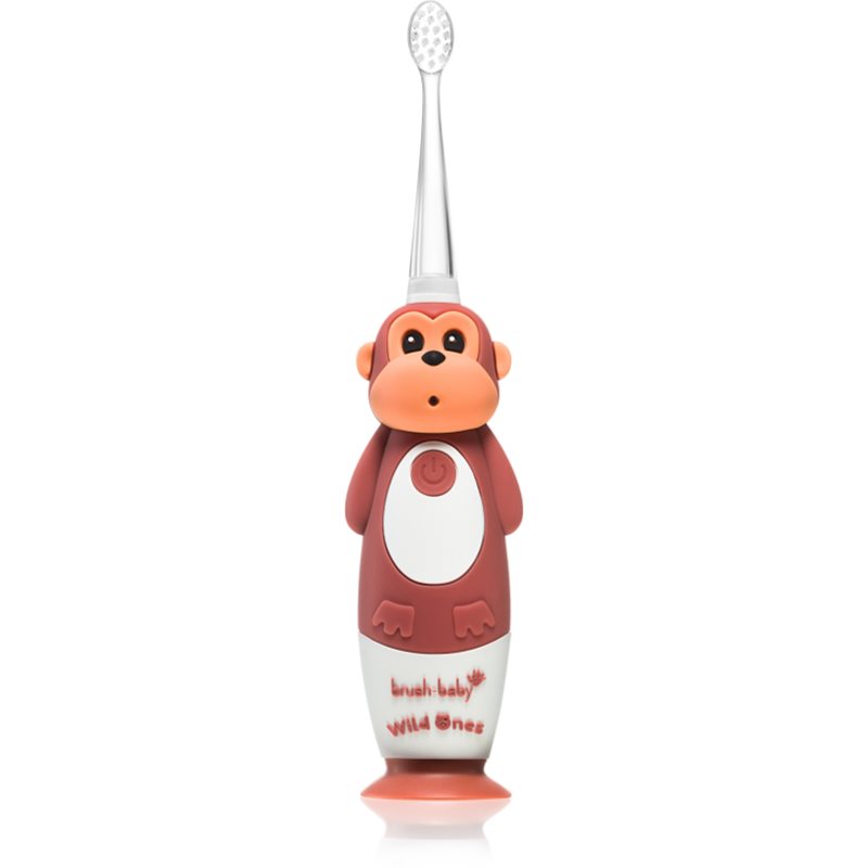 Brush Baby WildOnes WildOne elektromos fogkefe + 2 tartalékfej gyermekeknek Monkey 1 db-Ár