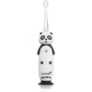 Brush Baby WildOnes WildOne elektromos fogkefe + 2 tartalékfej gyermekeknek Panda 1 db-Ár
