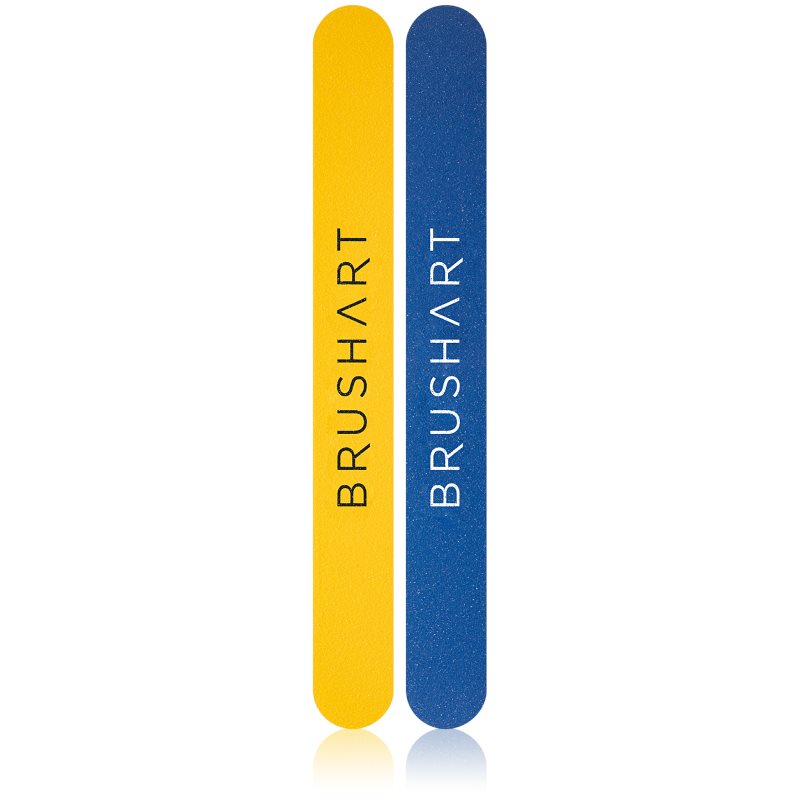 BrushArt Accessories Nail file duo körömreszelő szett árnyalat Yellow/Blue 2 db-Ár