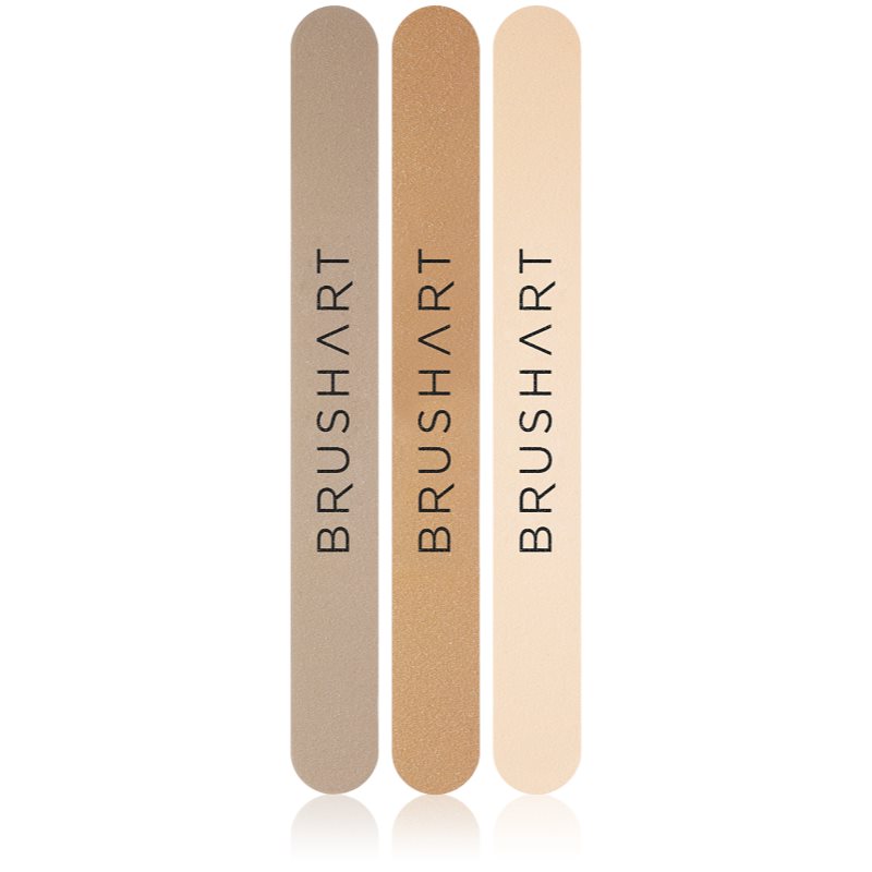 BrushArt Accessories Nail file set körömreszelő szett árnyalat Beige 3 db-Ár