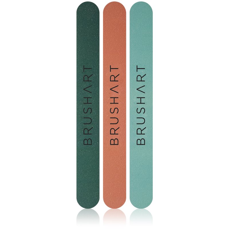 BrushArt Accessories Nail file set körömreszelő szett árnyalat Mix 3 db-Ár