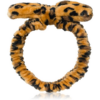 BrushArt Accessories Skincare headband kozmetikai fejpánt Leopard 1 db