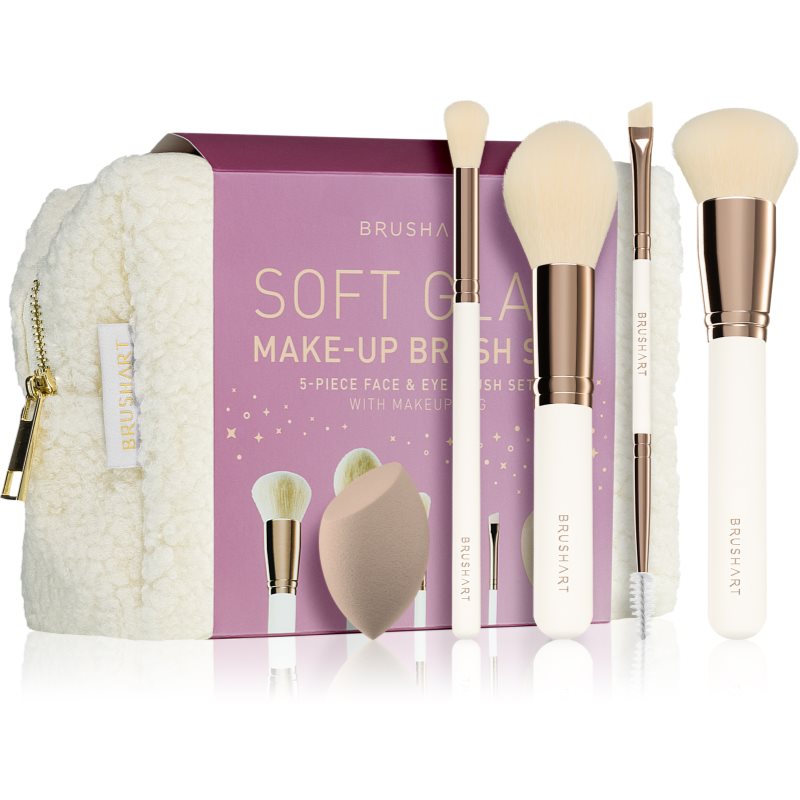 BrushArt Basic Soft Glam make-up brush set Ecsetkészlet táskával-Ár
