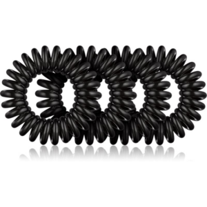 BrushArt Hair Rings hajgumik Black 4 db-Eredeti