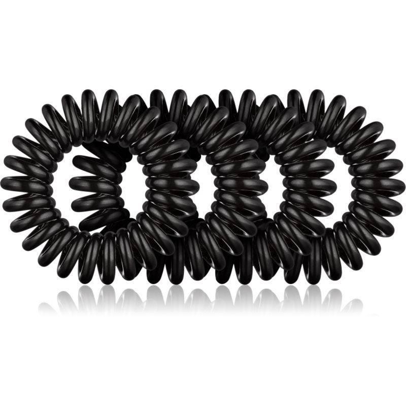 BrushArt Hair Rings hajgumik Black 4 db-Eredeti