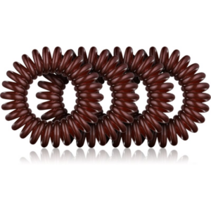 BrushArt Hair Rings hajgumik Brown 4 db-Eredeti